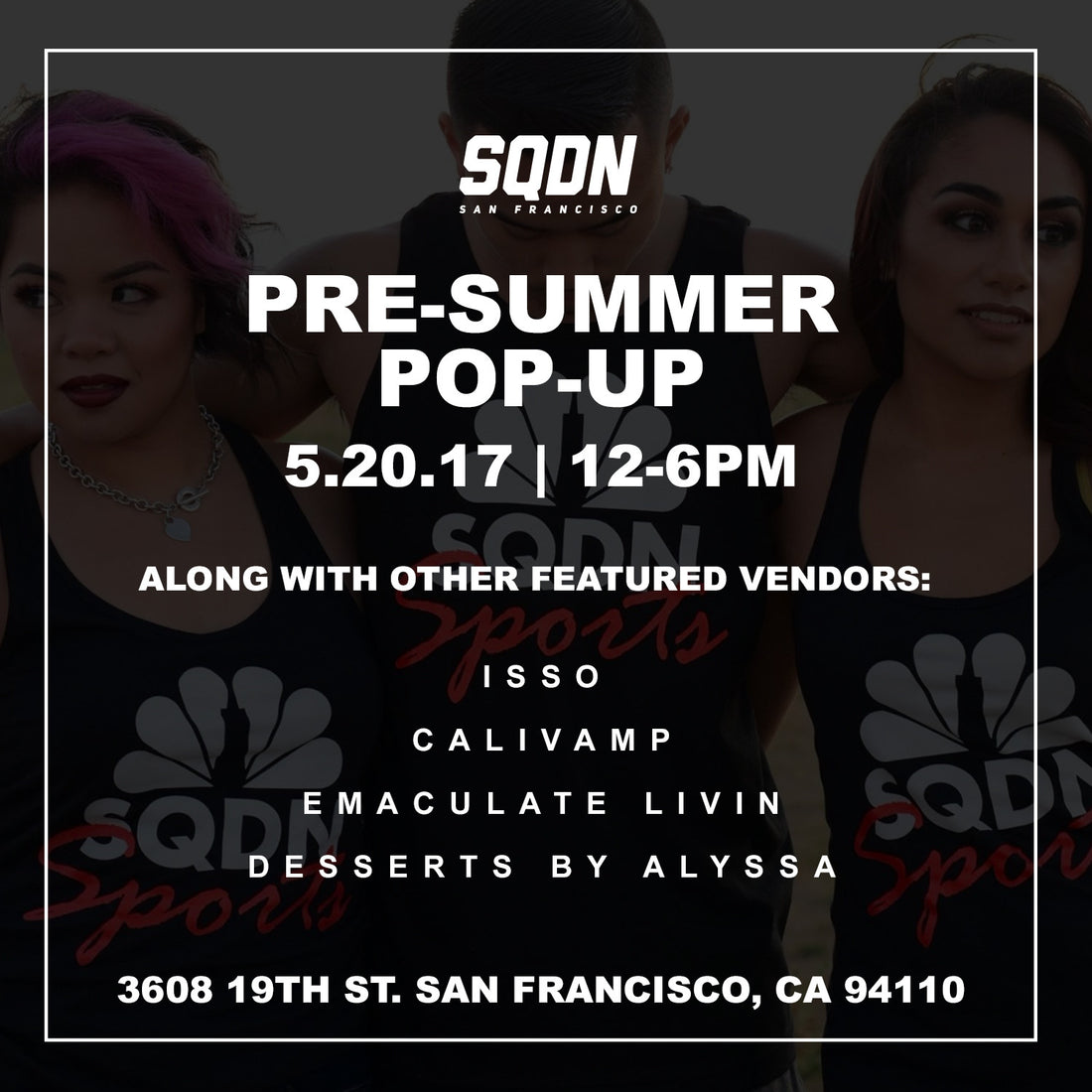 Pre-Summer Pop Up