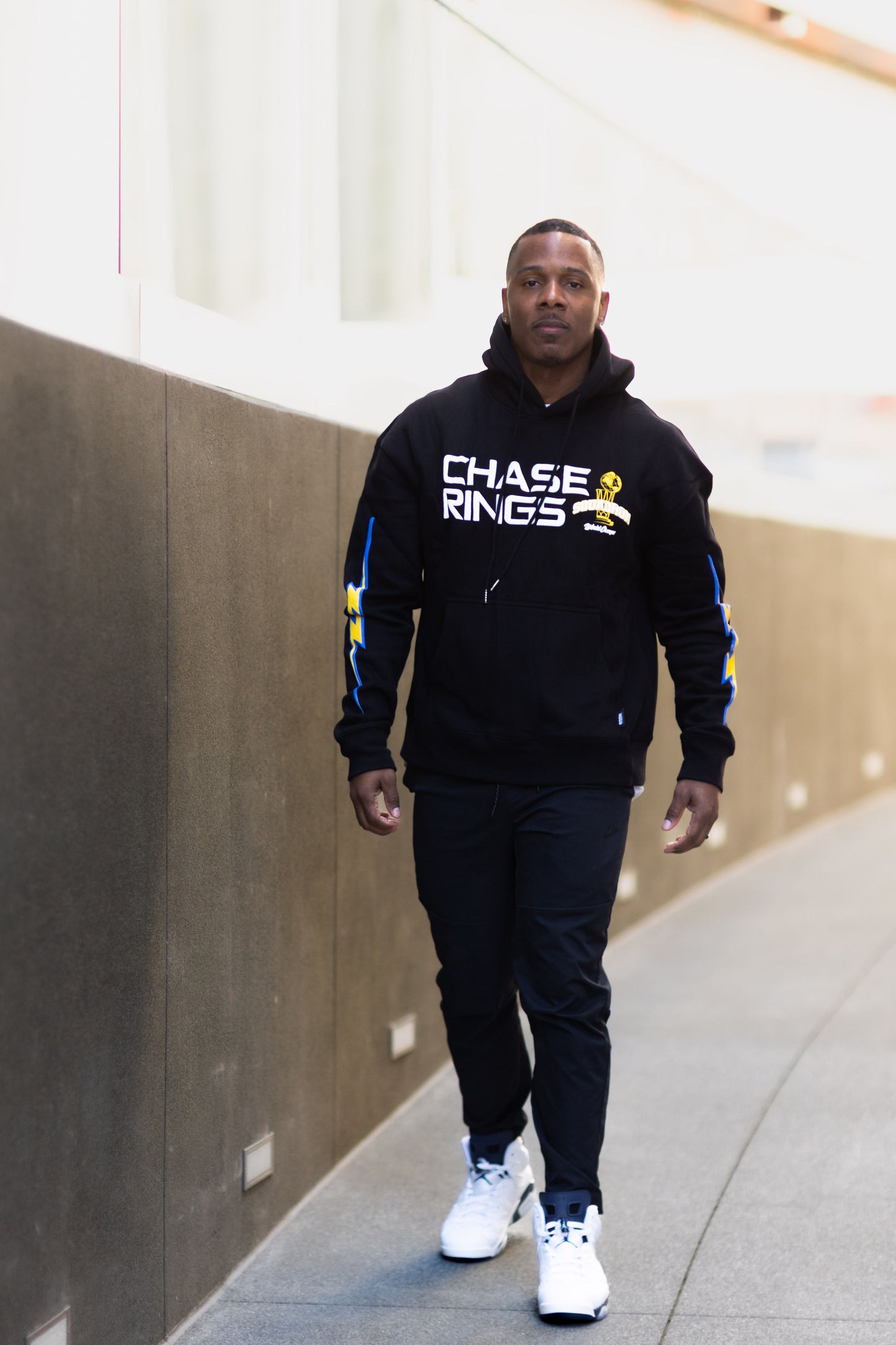 CHASE RINGS "BLACK" HOODIE