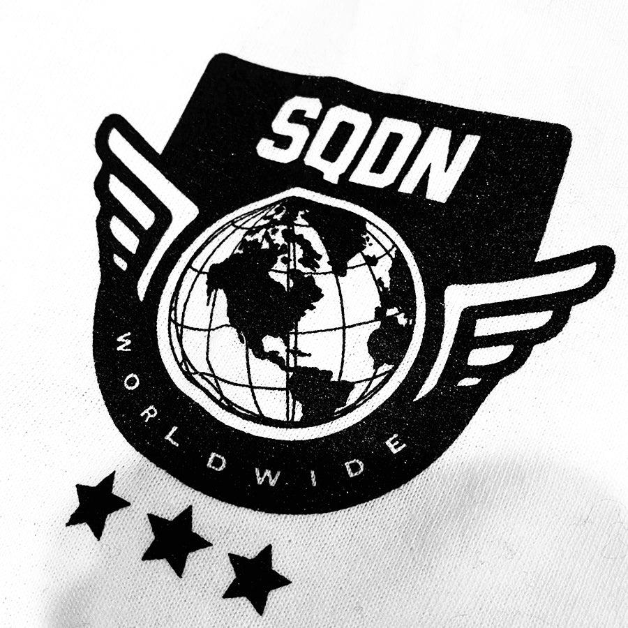 SQDN Heritage Tee "WHITE"