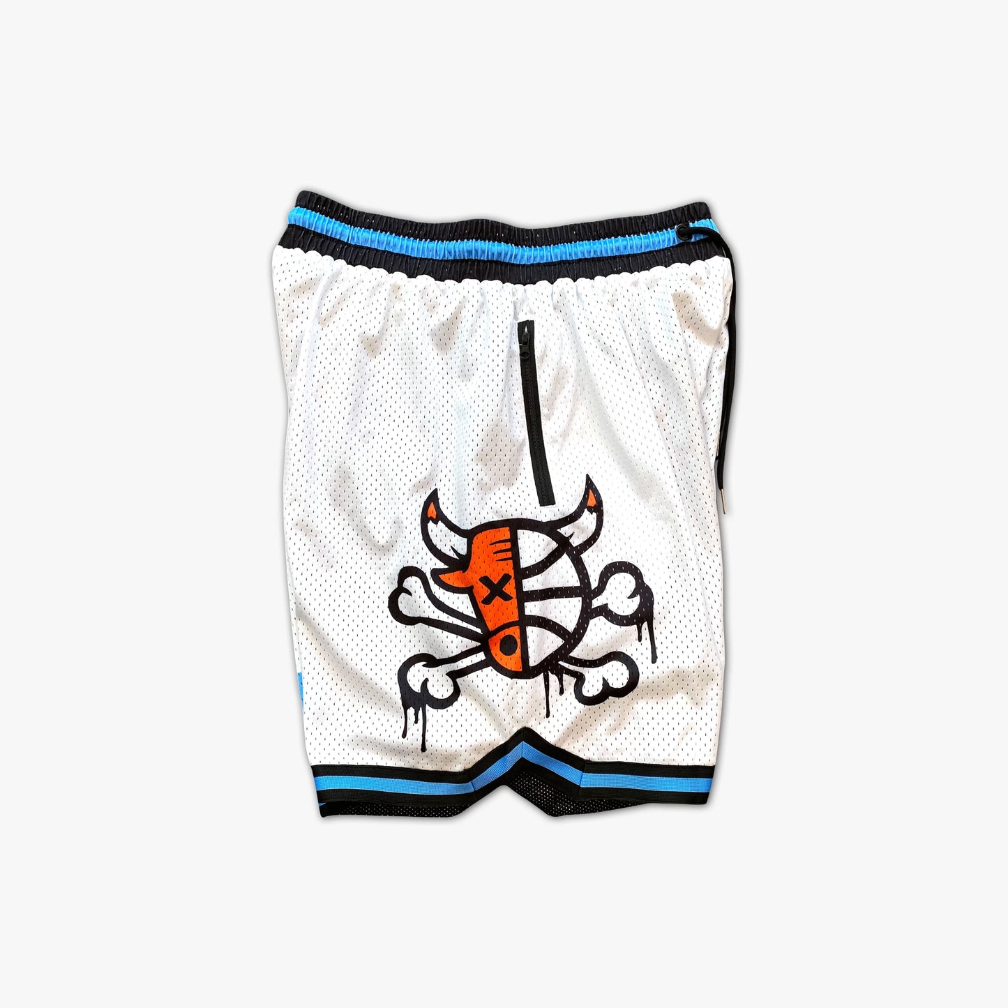 SQDN X BULLIES Shorts "WHITE"