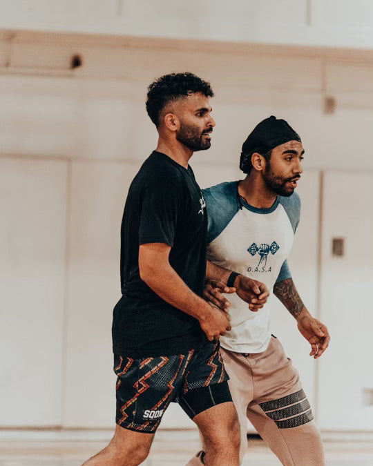 SQDN X SQUADZ "We Believe" Shorts