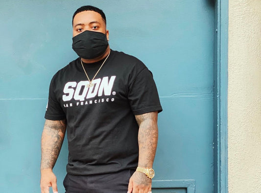 SQDN Heritage Tee "BLACK"