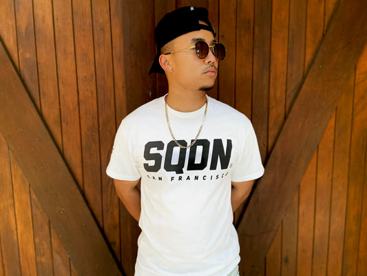 SQDN Heritage Tee "WHITE"